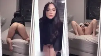 Ngintip Daun Masih Muda Nungging Colmek di Kamar Video by KingBokep